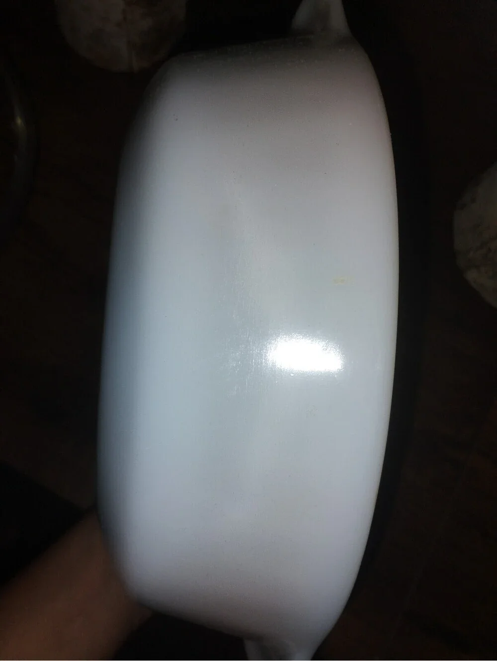 CorningWare Blue Cornflower Oval Casserole Dish with Glass Lid